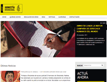 Tablet Screenshot of amnistia.org.uy