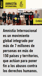 Mobile Screenshot of amnistia.org.mx